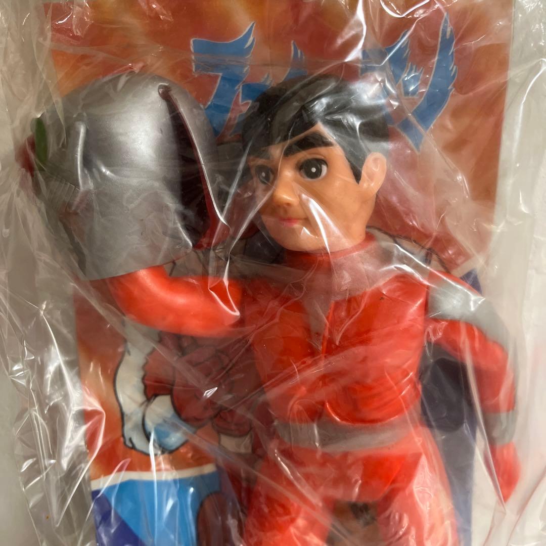 ⚠️デッドストック・当時物・激レア　ファイヤーマン　面取れ　旧バンダイ　ソフビ