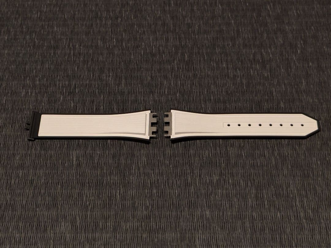 ほぼ未使用！HUBLOT　ウブロ　ラバーベルト　ホワイト　42mm ウニコ