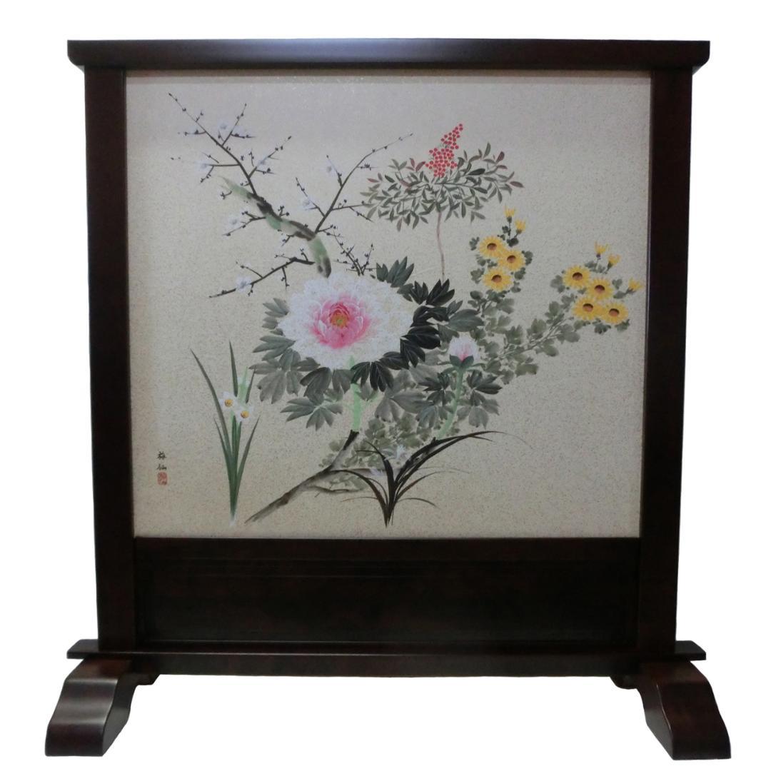 特選アンティークAPSS 鶴地文様正絹訪問着綸子鶴尽くし古美術きもの