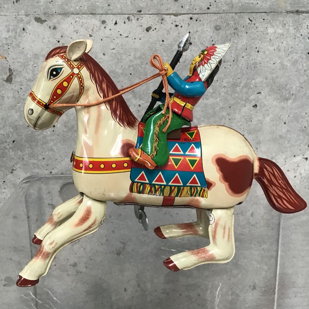 50年代 ブリキのおもちゃ 『 アパッチライダー』 日本製 美品