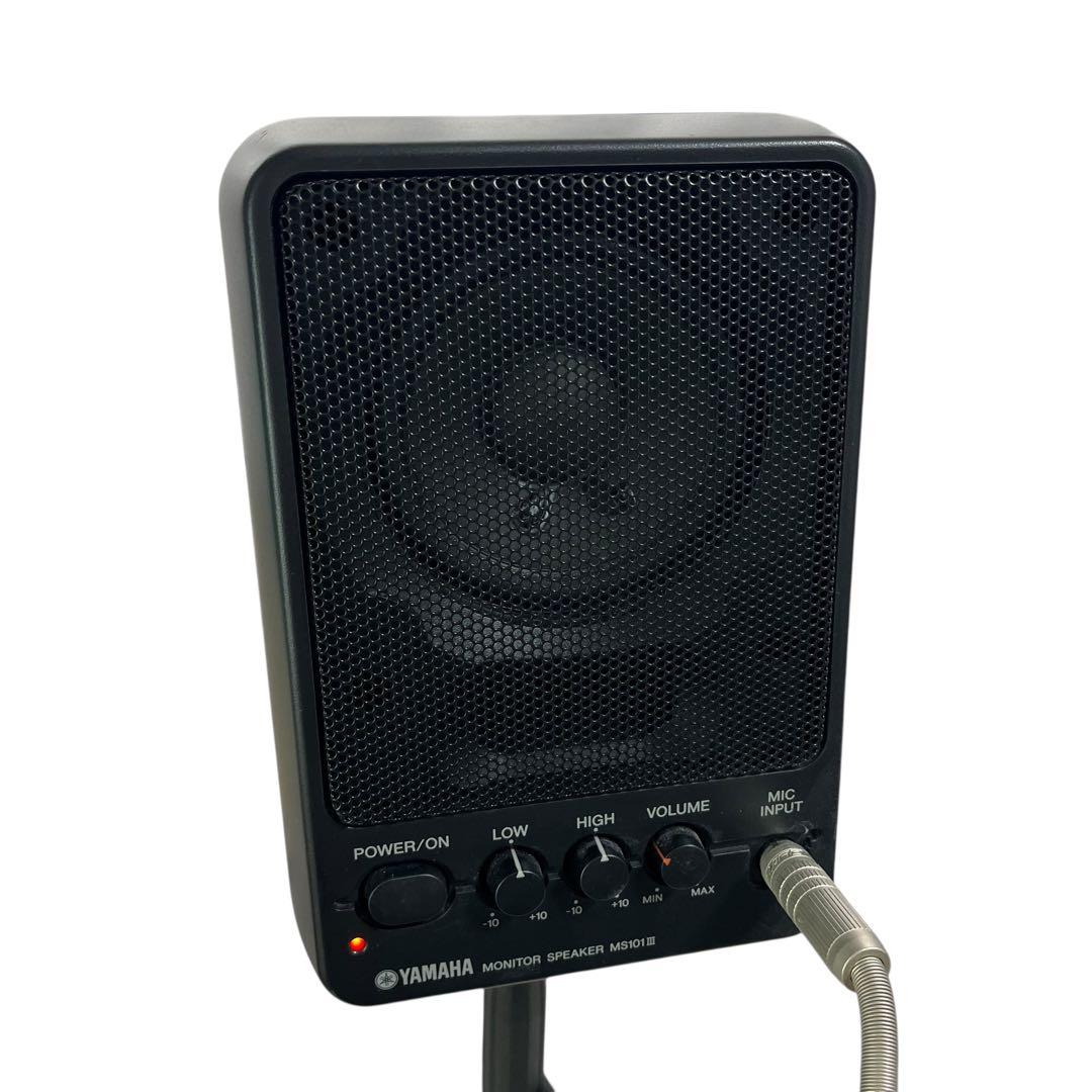 YAMAHA MS101III モニタースピーカー K&Mスタンド付