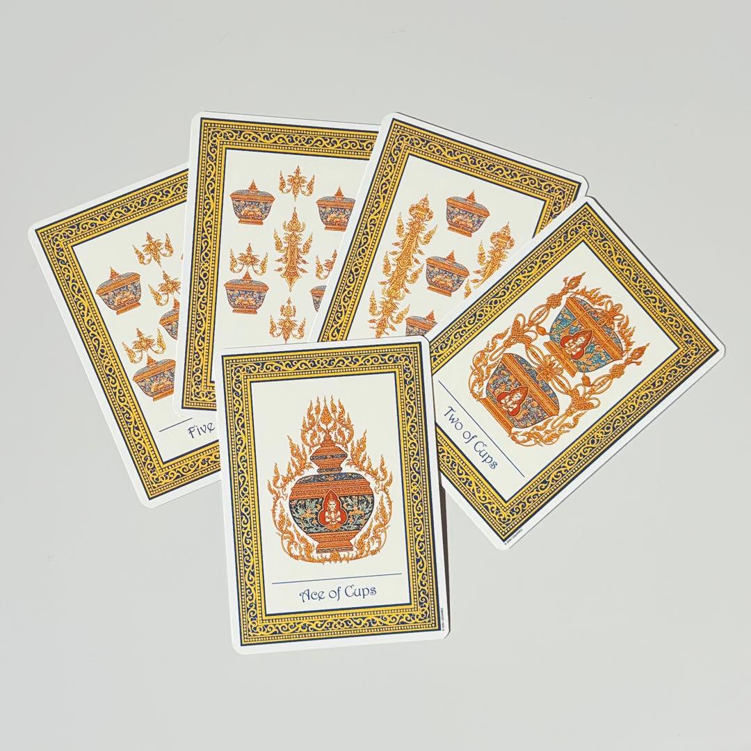 【絶版・希少】 Thai Tarot U.S. Games 美品
