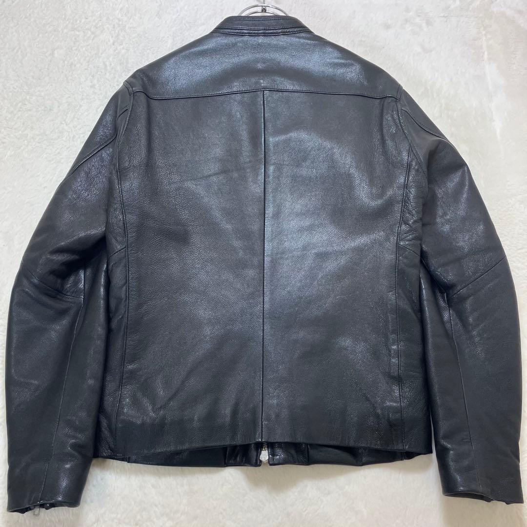 美品✨ユナイテッドアローズ やぎ革 ゴート レザージャケット 裏地