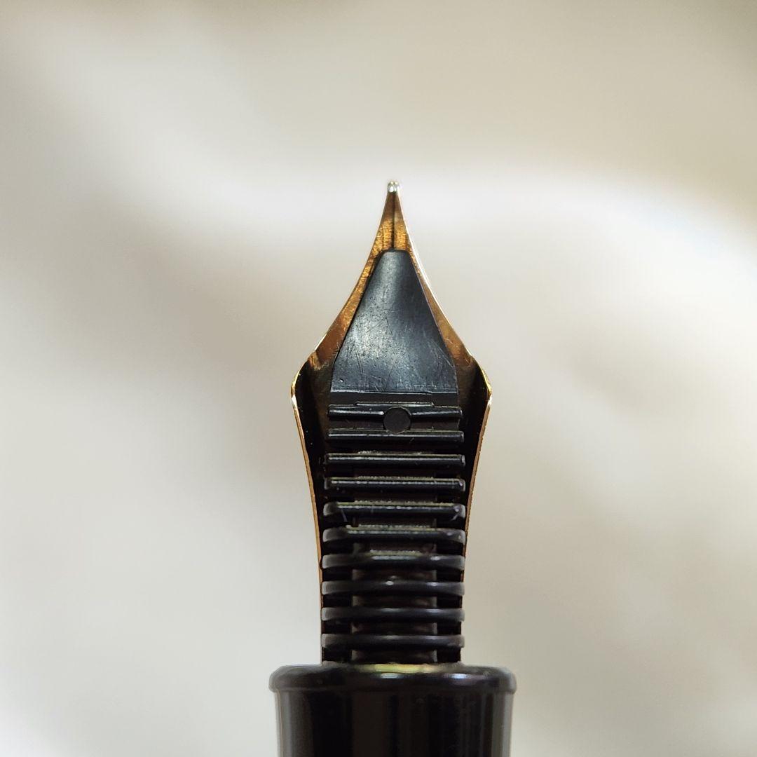 プラチナ URUSHI MAKI-E #3776 14K 中　蒔絵　京雲　桔梗？