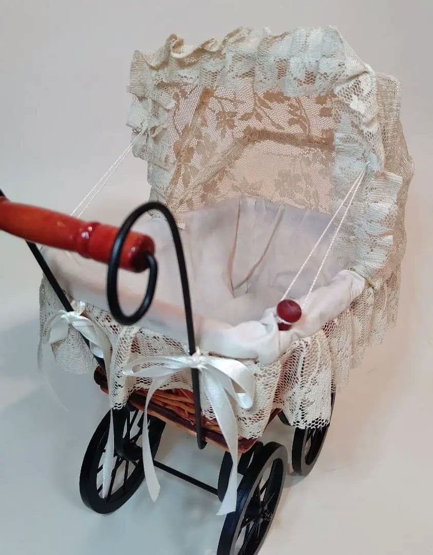 人形用ベビーカー   レトロ