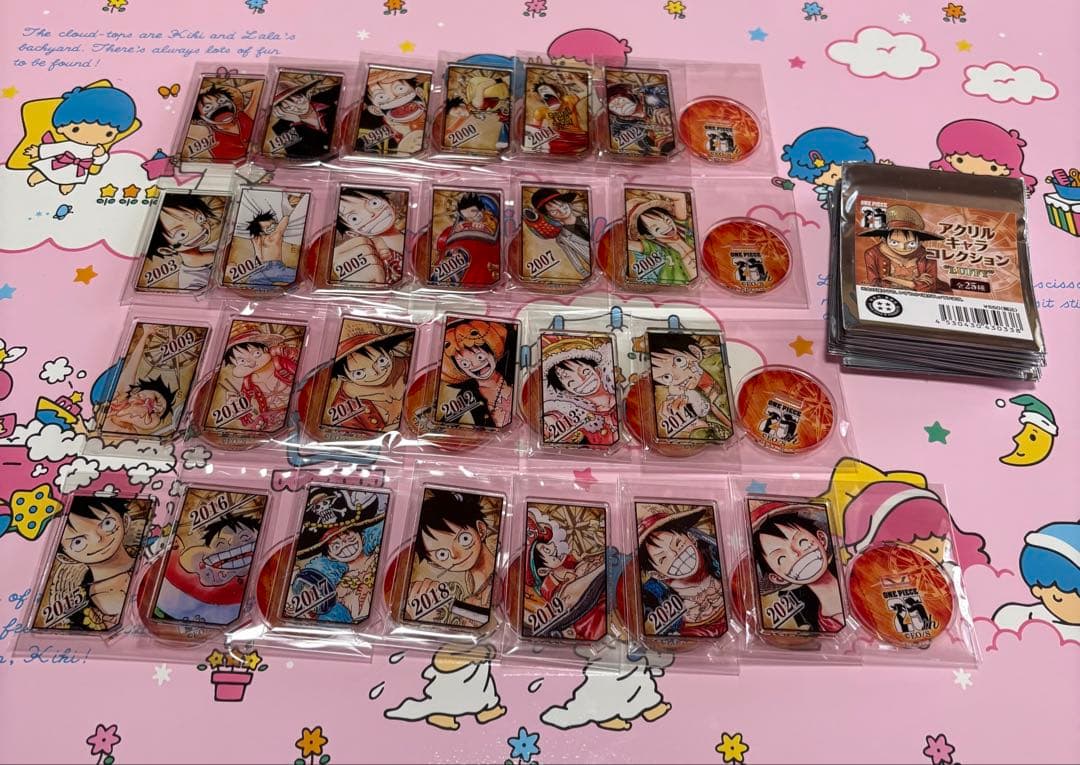LUFFY ルフィ　ONE PIECE アクリルキャラコレクション　全25種