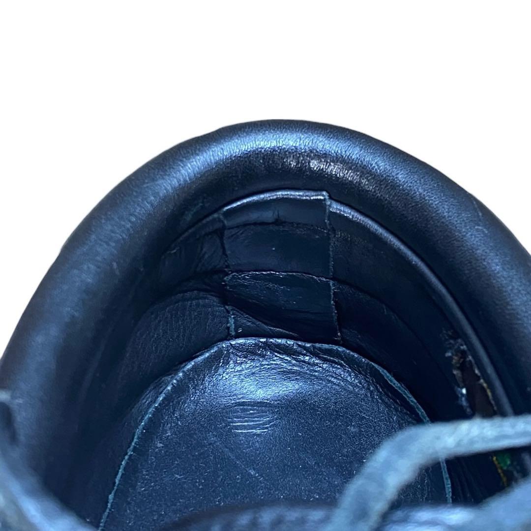 ティンバーランド　26cm デッキシューズ ビブラムソール ブラック 黒 レザー