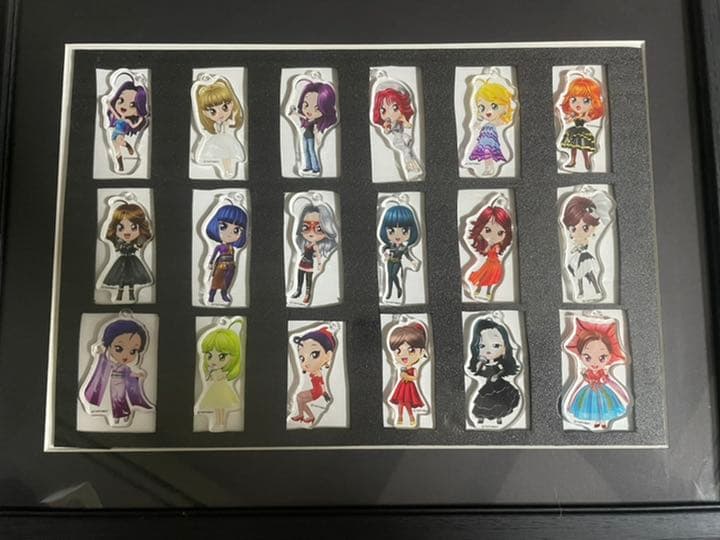 中森明菜 アクリルキーホルダー 全種コンプリート