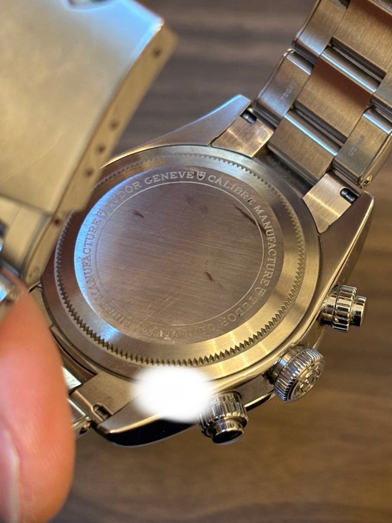 【2023年新品購入/美品・保証残】ブラックベイクロノM79360N TUDOR