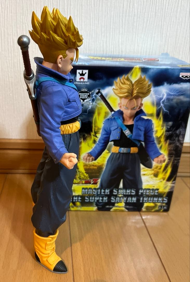 ドラゴンボール MSP 超サイヤ人トランクス　箱、内袋あり　補助パーツ欠品