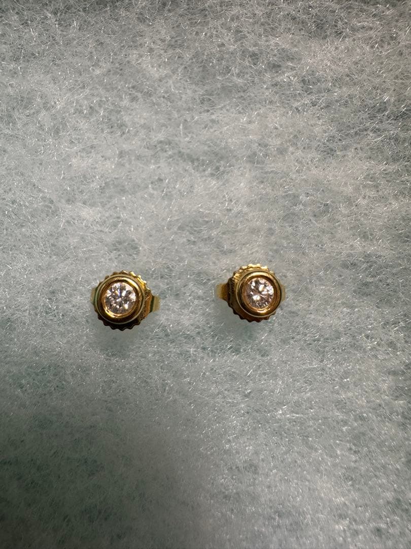 Tiffany & Co. バイザヤード　0.16 YG イエローゴールド