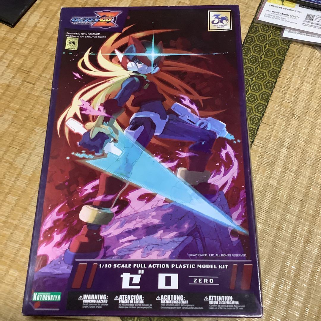 て*ふ様 ロックマン　ゼロ プラモデル 1/10スケール コトブキヤ ブラックゼロ【コトブキヤショップ限定品】｜ロックマンX