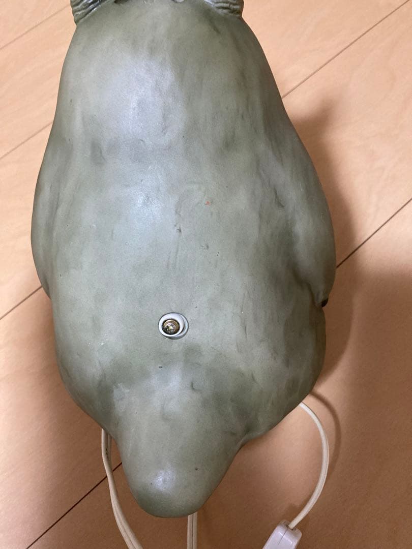 ジブリ　トトロ型ランプ 陶器製 ルームランプ　レア