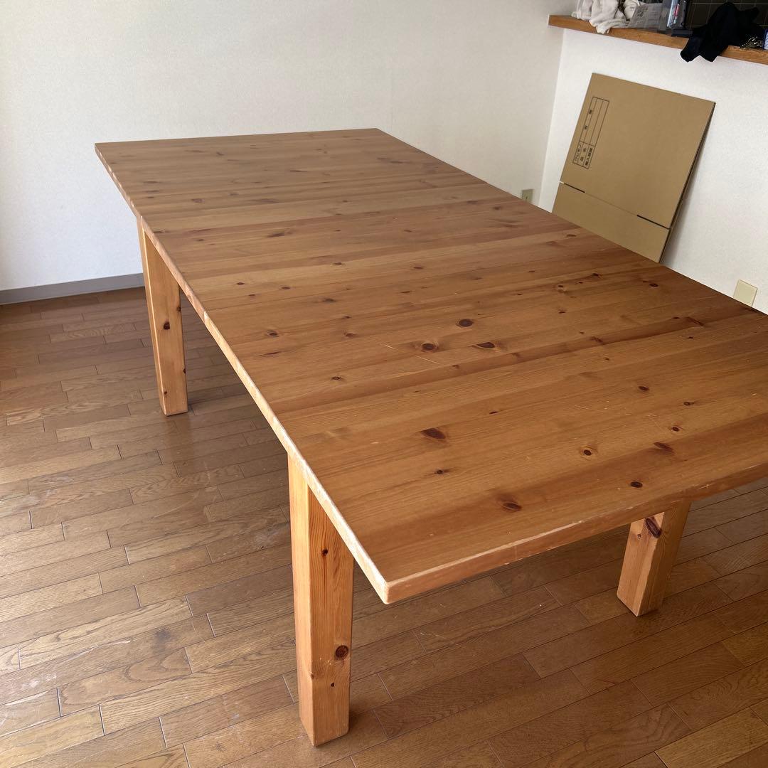 IKEA イケア 伸長式 ダイニングテーブル 無垢材 STORNAS 廃盤