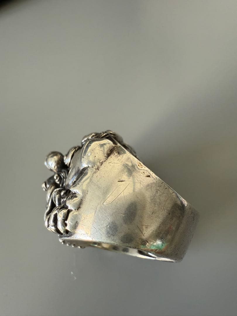 かすう工房 廃番 希少 初期 獅子リング