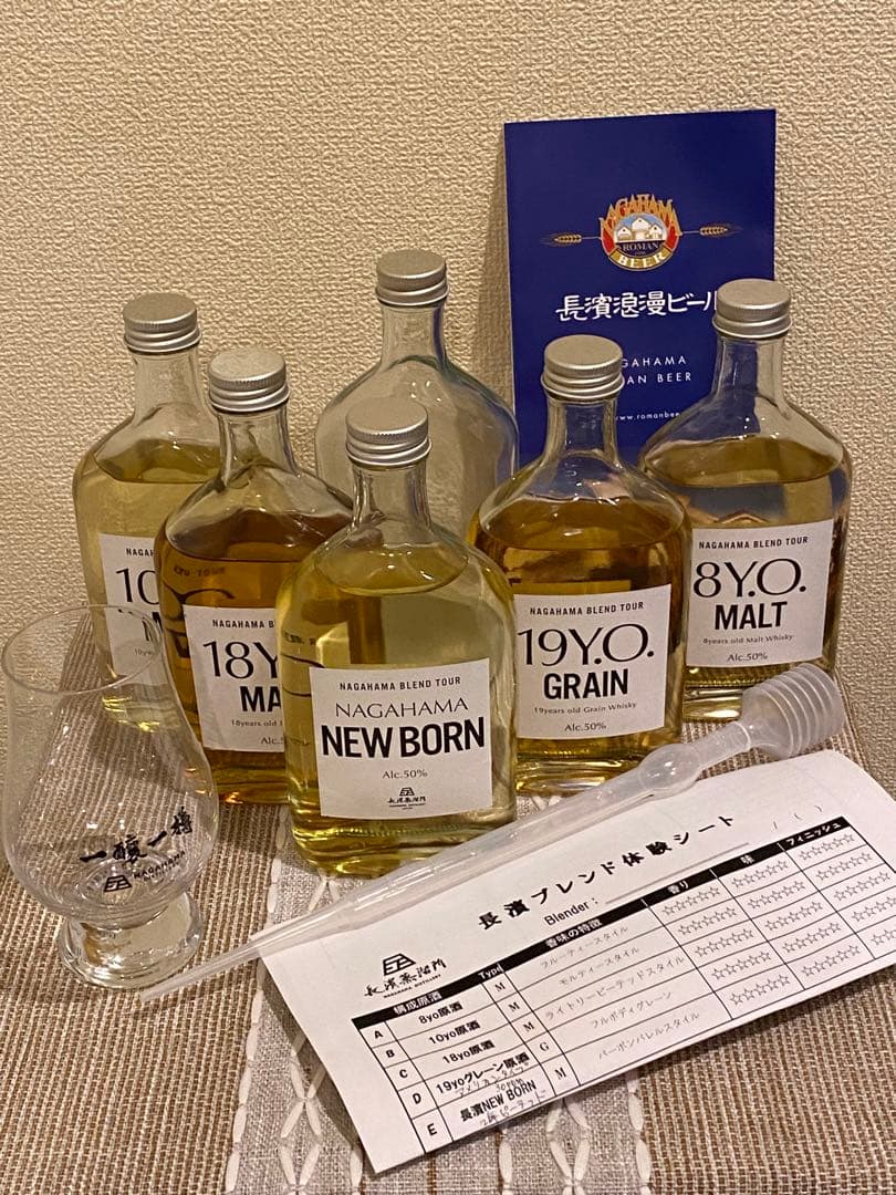 サントリー 響ブレンドセット。 ブレンドセミナー用 モルト1-4