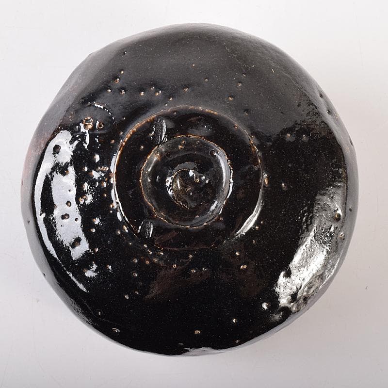 茶道具 楽吉左衛門 黒楽茶碗 共布共箱 D R7843 - メルカリ