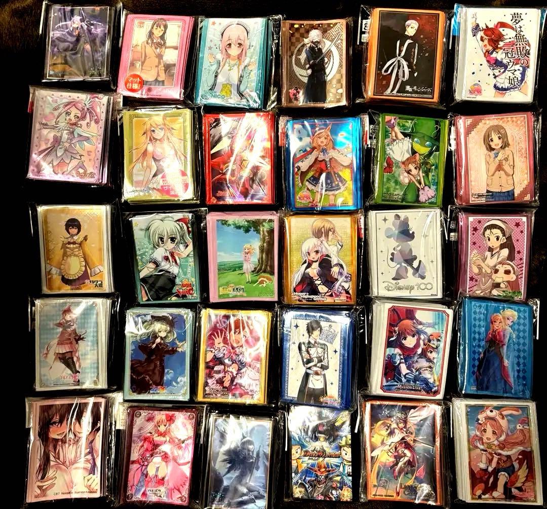 【大量】キャラクタースリーブ まとめ売り80個セット