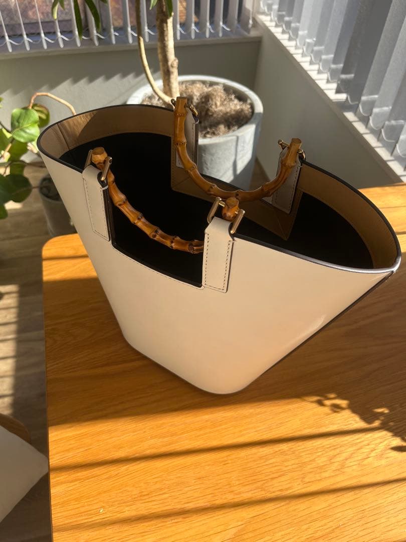 Plage ORSETTO SP BAMBOO TOTE BAG ベージュ