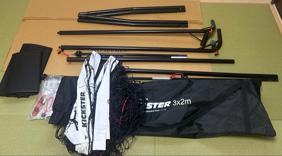 最終価格！QUICK PLAY クイックプレイ　サッカーゴール　3×2m QUICKPLAY（クイックプレイ） ☆5％OFFクーポン 2/8-11☆組み立て式