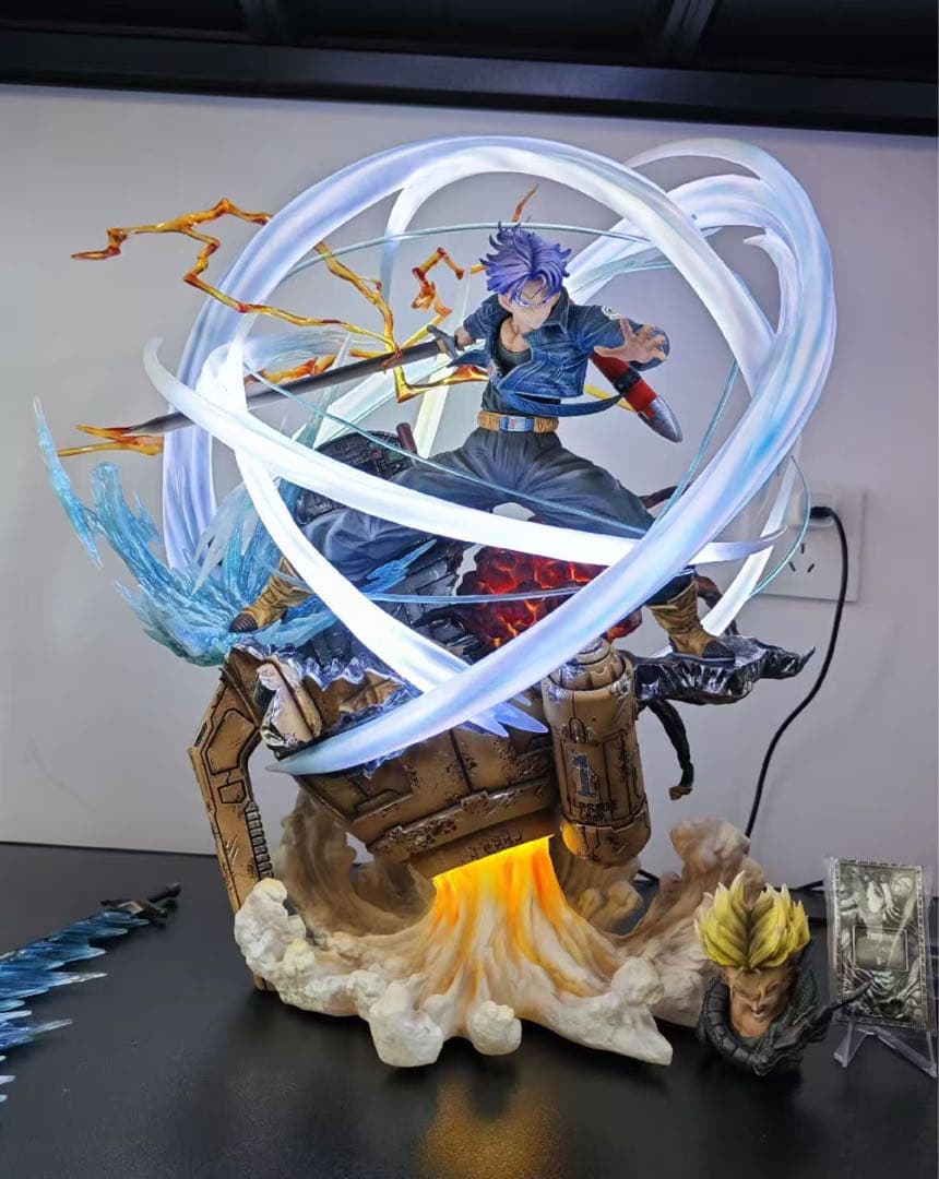 ドラゴンボール トランクス ガレキ ガレージキット スタチュー X②①