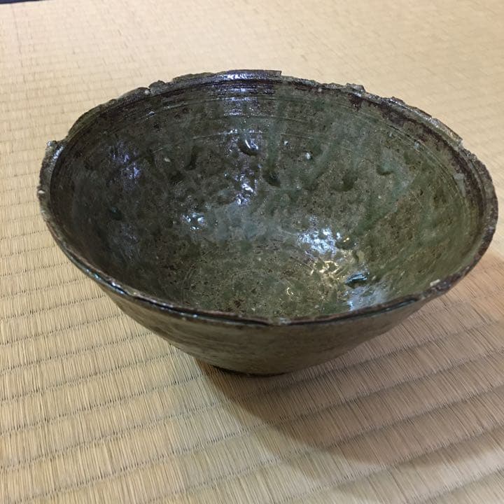 坂部万古延寿窯 伊羅保茶盌 佐藤友宣作 - メルカリ