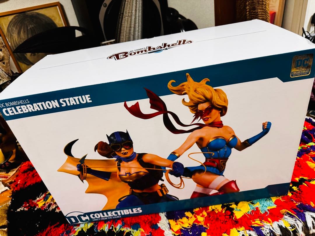 ✴︎安い！✴︎スーパーガール&バットガールDC CELEBRATION STATUE