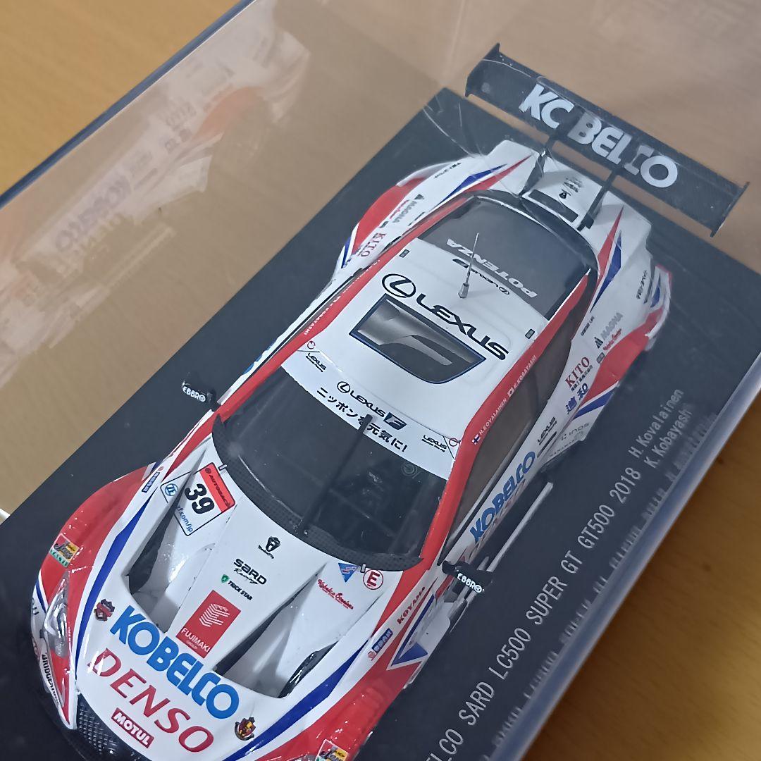 1/43 DENSO KOBELCO SARD LC500 SUPER GT2台
