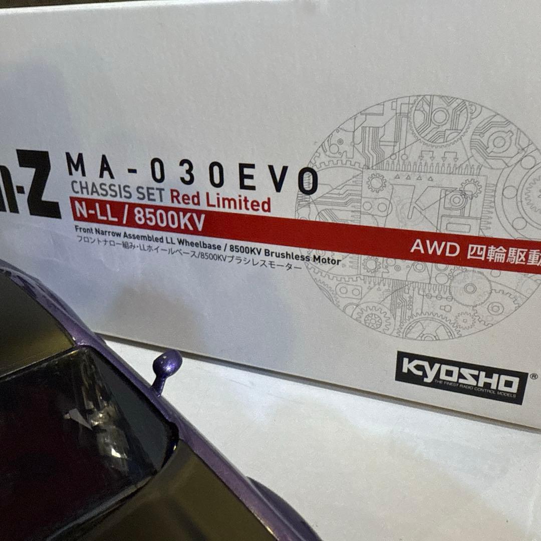 京商ミニッツAWD RED limited鑑賞用ダッジボディ美品MA030EVO