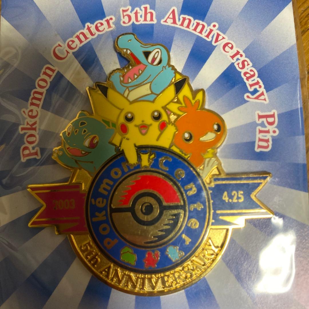 5周年 ポケモンセンター ピンバッジ ピンズ - メルカリ