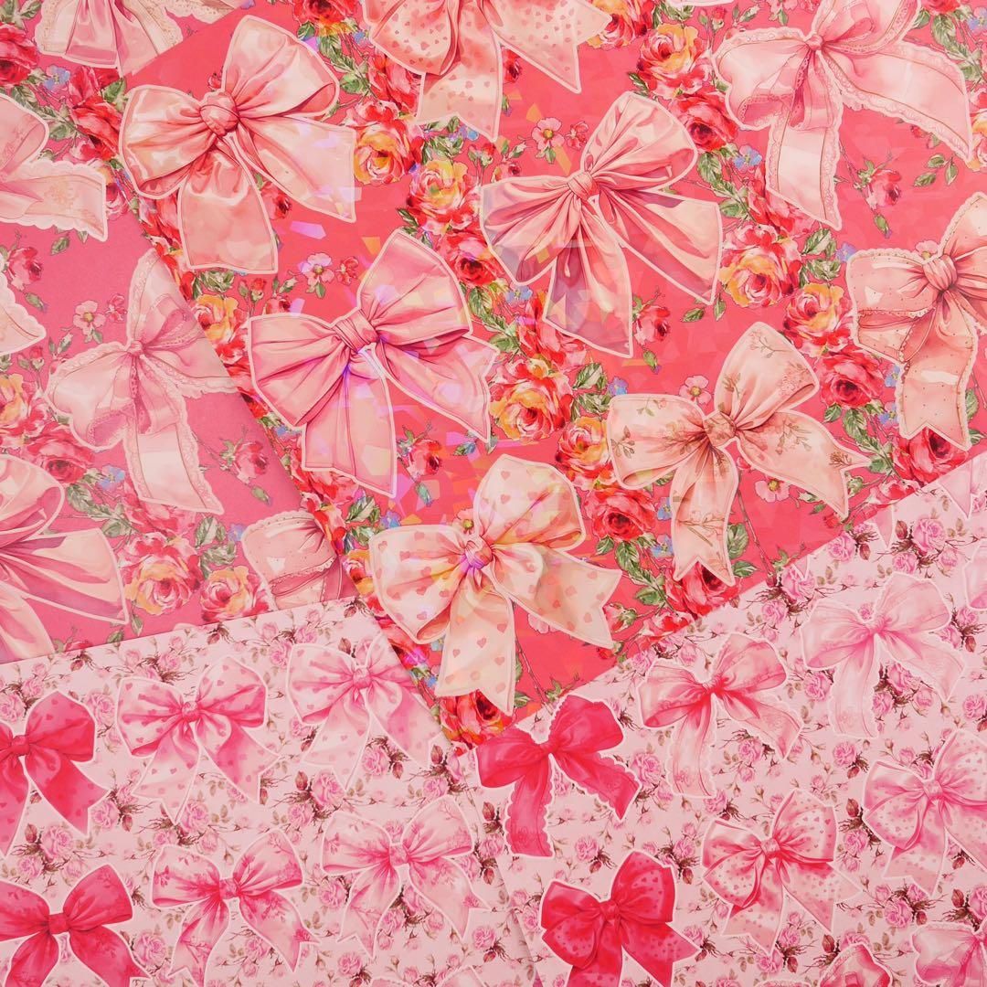 ダイカット270点+80点♡おすそ分けコラージュ素材A4デザインペーパー