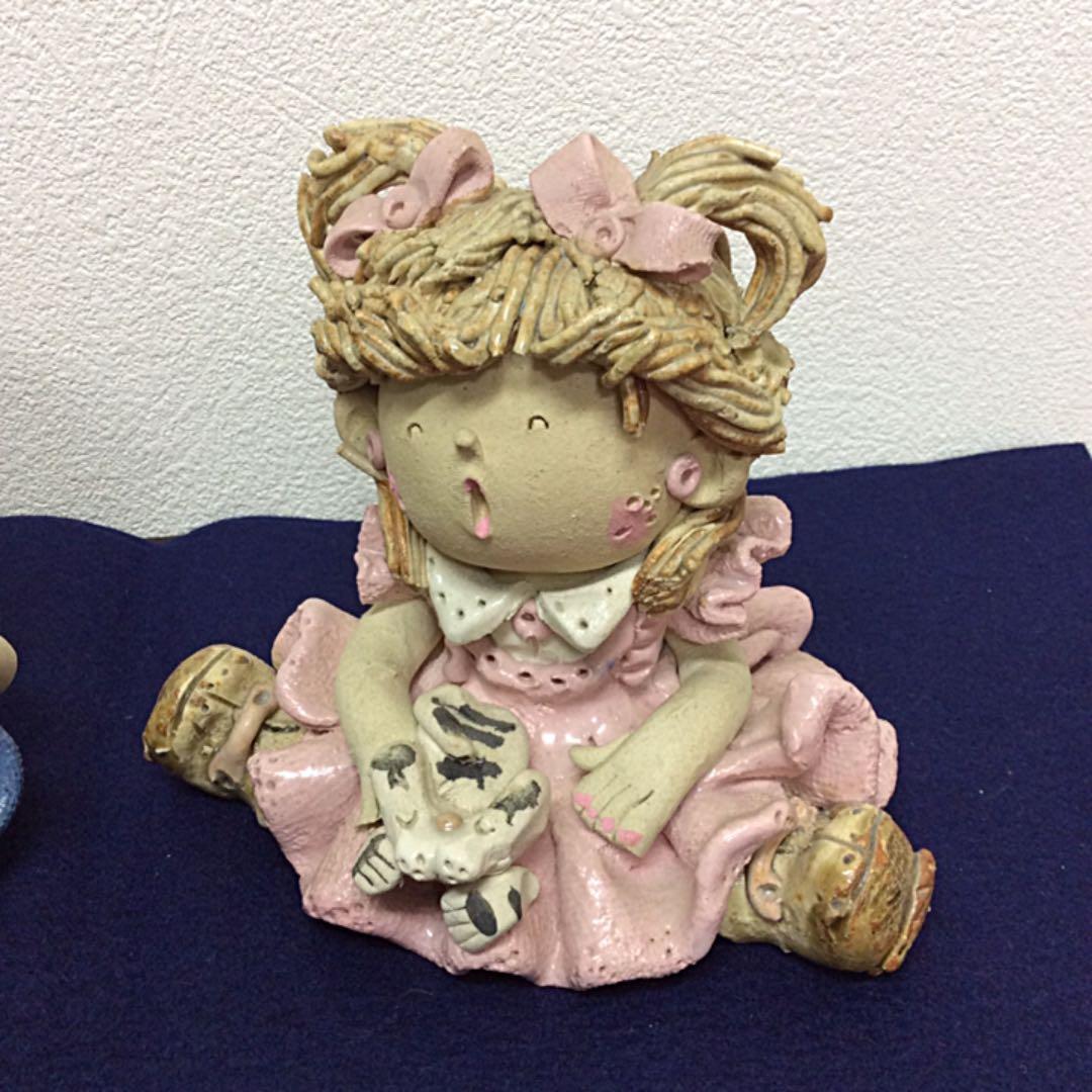 22_手作り泥人形焼 ペアセット