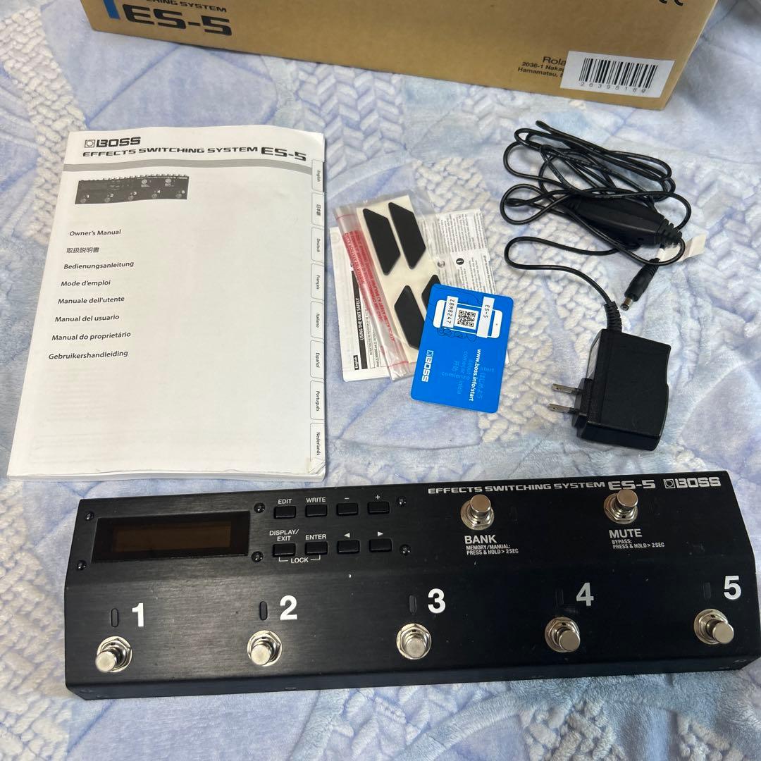BOSS ES-5 ループスイッチャー