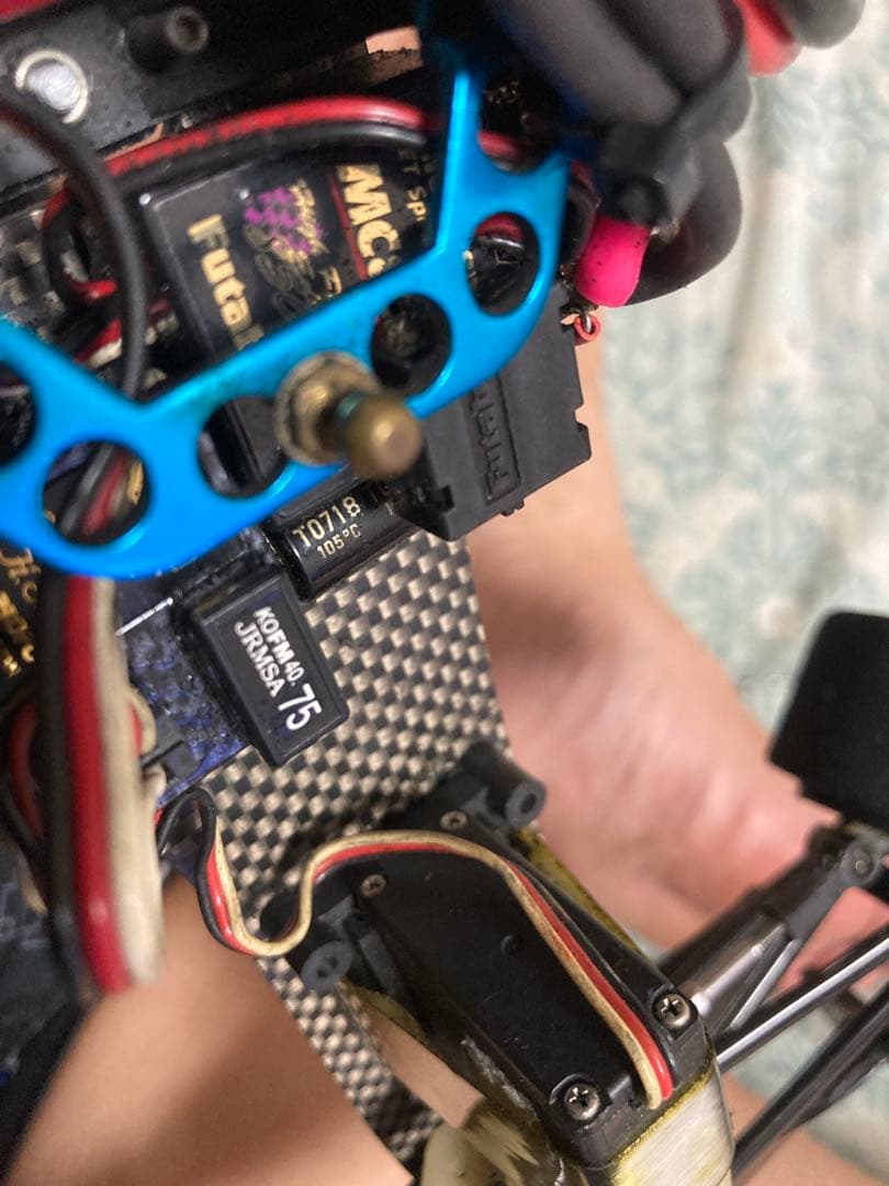 田宮F103 F1 メカ付リヤ車高調バルク