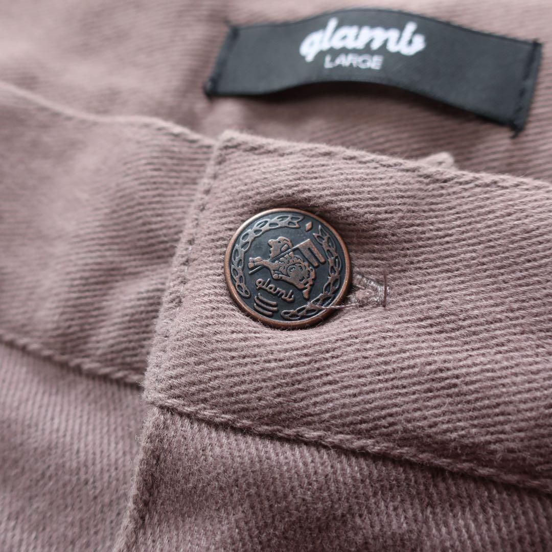 glambグラム レイズジョッパーズパンツ ストレッチ 裾リブ ブラック