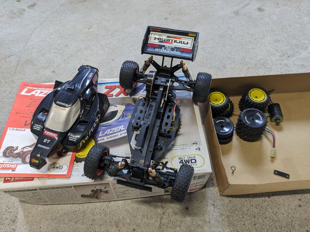 京商LAZER ZX レーザー初代動作未確認ジャンク