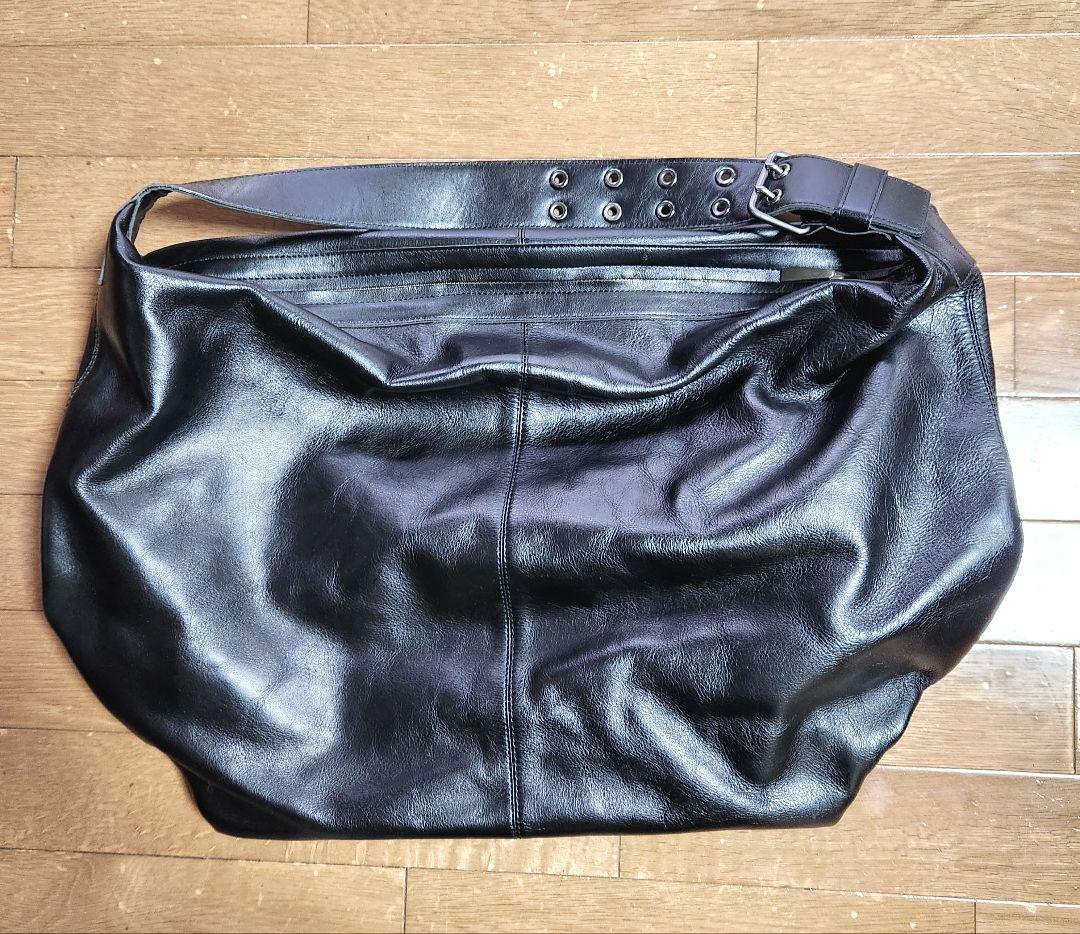 ヨーガンレール　ショルダーバック　レザー　黒