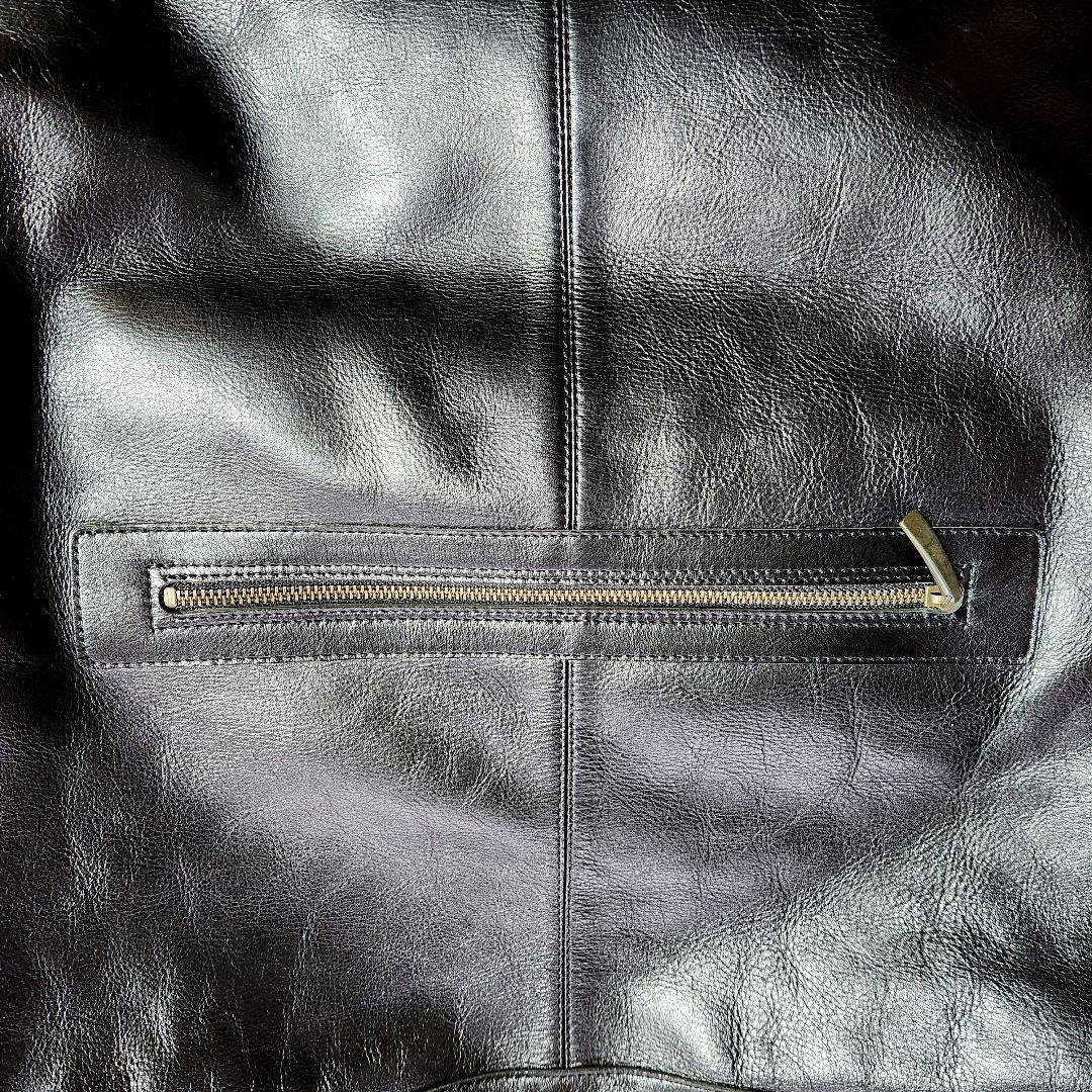 ヨーガンレール　ショルダーバック　レザー　黒