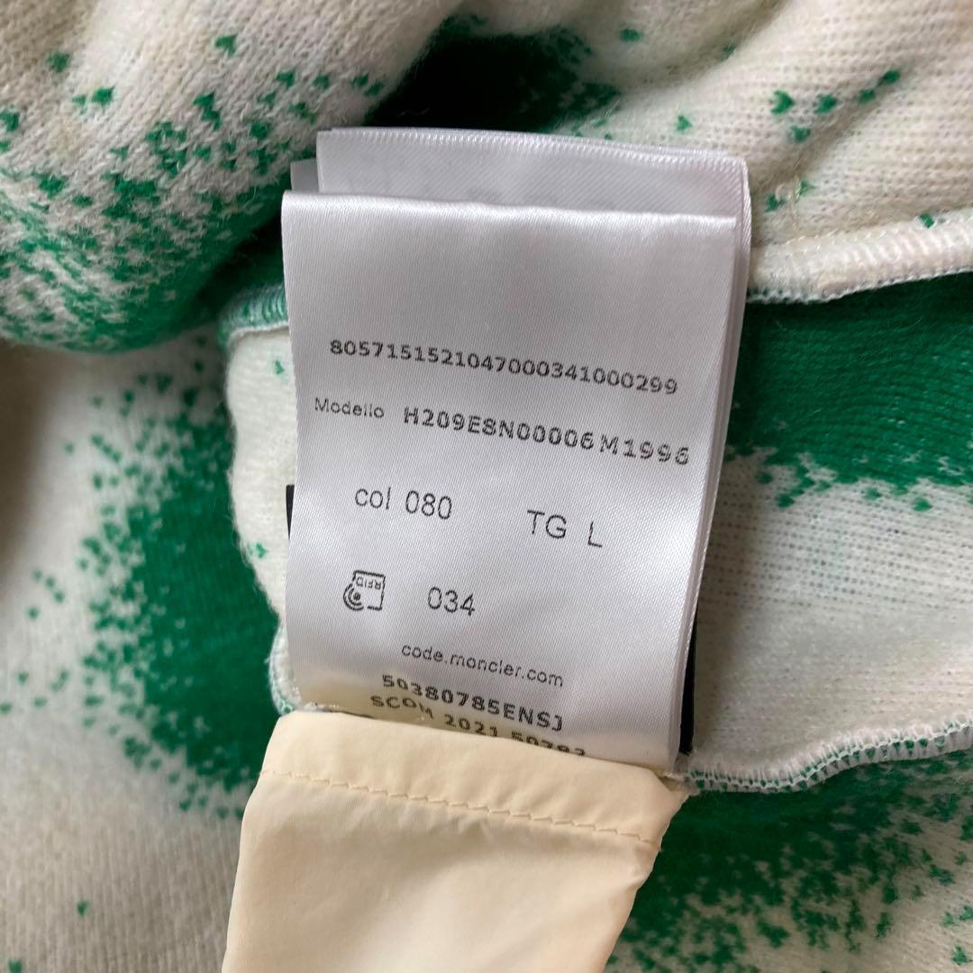 新品　モンクレール　JWアンダーソン L ボアパーカー　m10 L e16