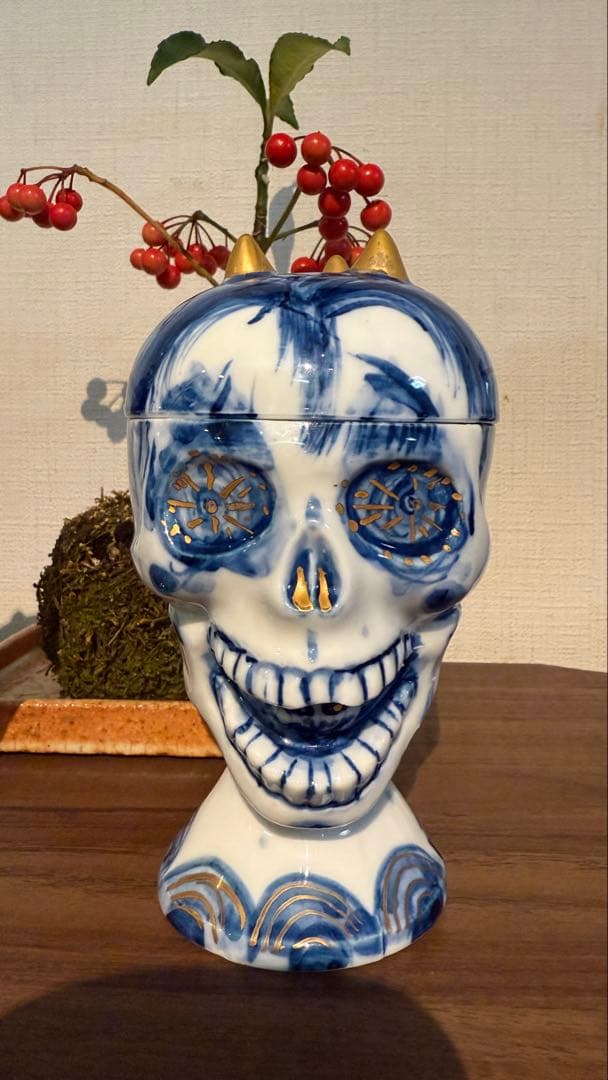 希少】【美術品】能面 童子 作者:辻高毅先生