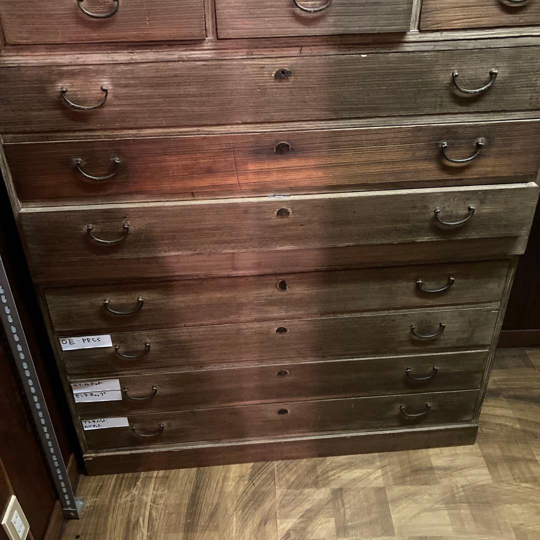 桐タンス 古家具 箪笥 テレビ台 チェスト アンティーク レトロ 古民家