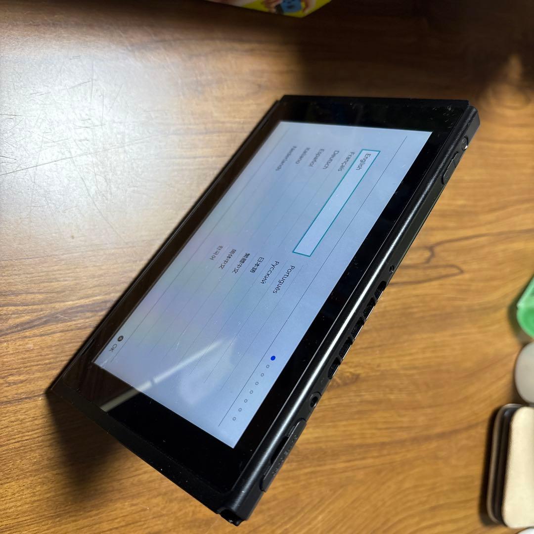 Nintendo Switch 本体 ネオンブルー/レッド　内蔵品9点抜けなし