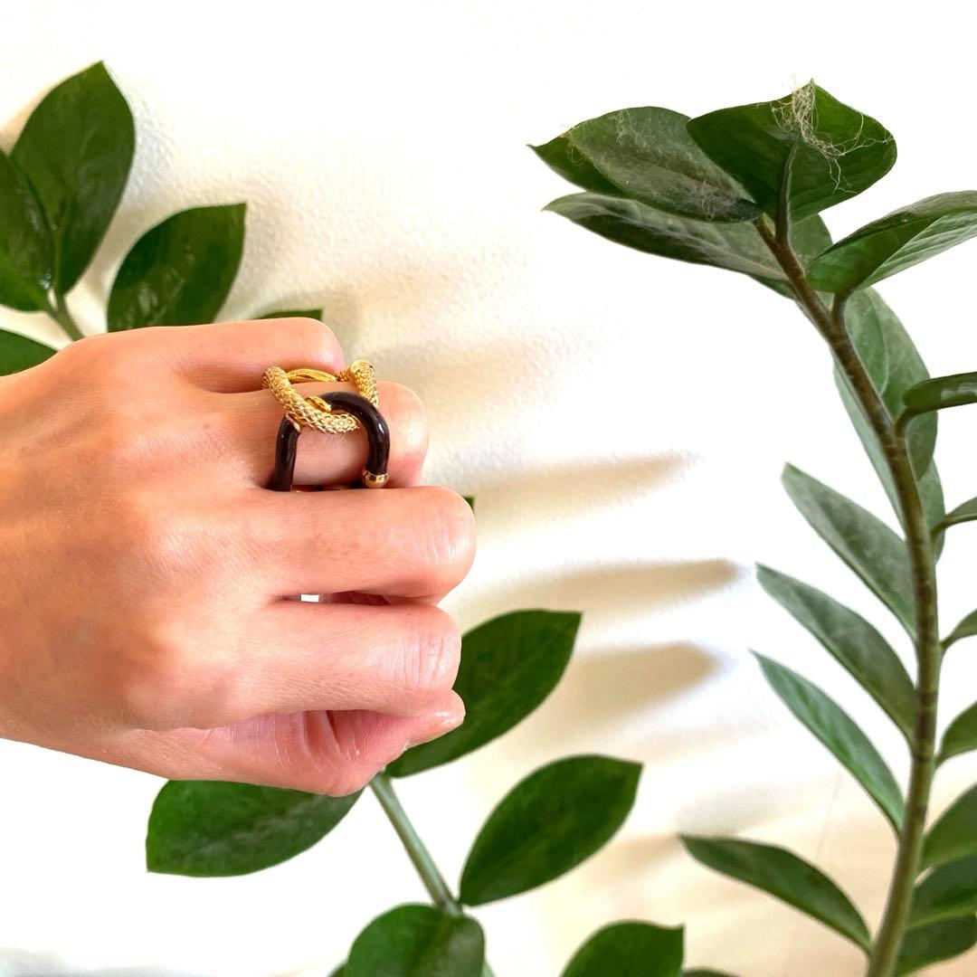 ボッテガベネタ　イントレチャート　チェーンリング　サイズ11