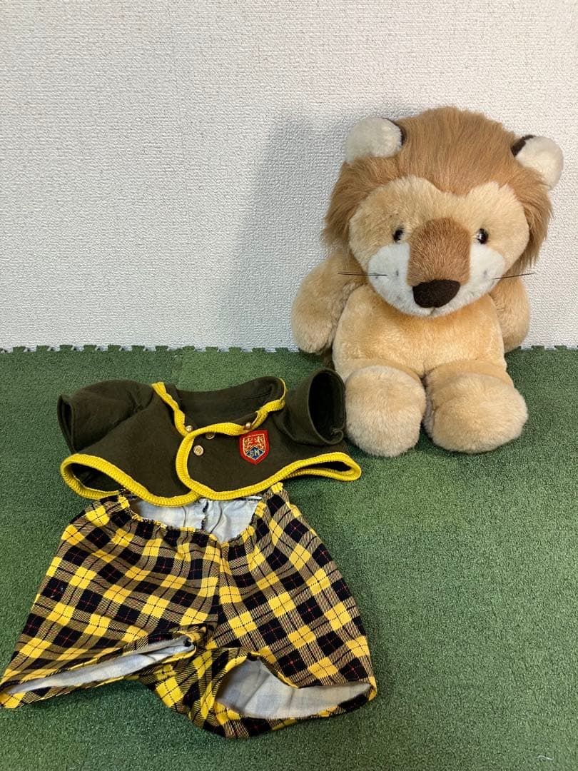 吉徳 ライオンのぬいぐるみ 昭和レトロ FINE SUCCESS