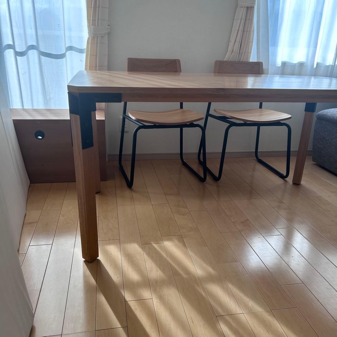 北欧　モリヨシ　Flo VOIDTABLE 天然木無垢材　オーク　希少