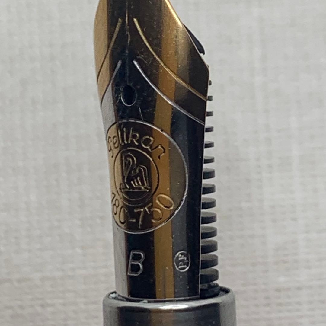 希少】 ペリカン スーベレーン #600 ペン先 18C PF刻印 万年筆