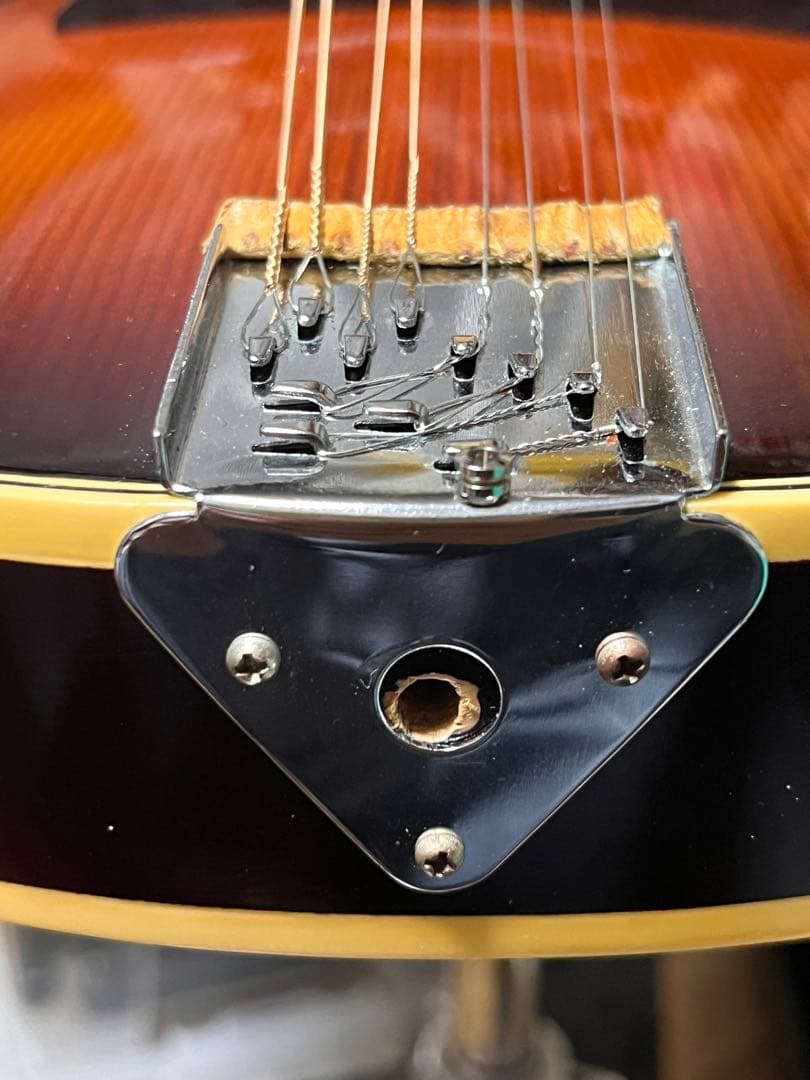 春日フラットマンドリン M-30 クリップピックアップ、ハードケース付き！