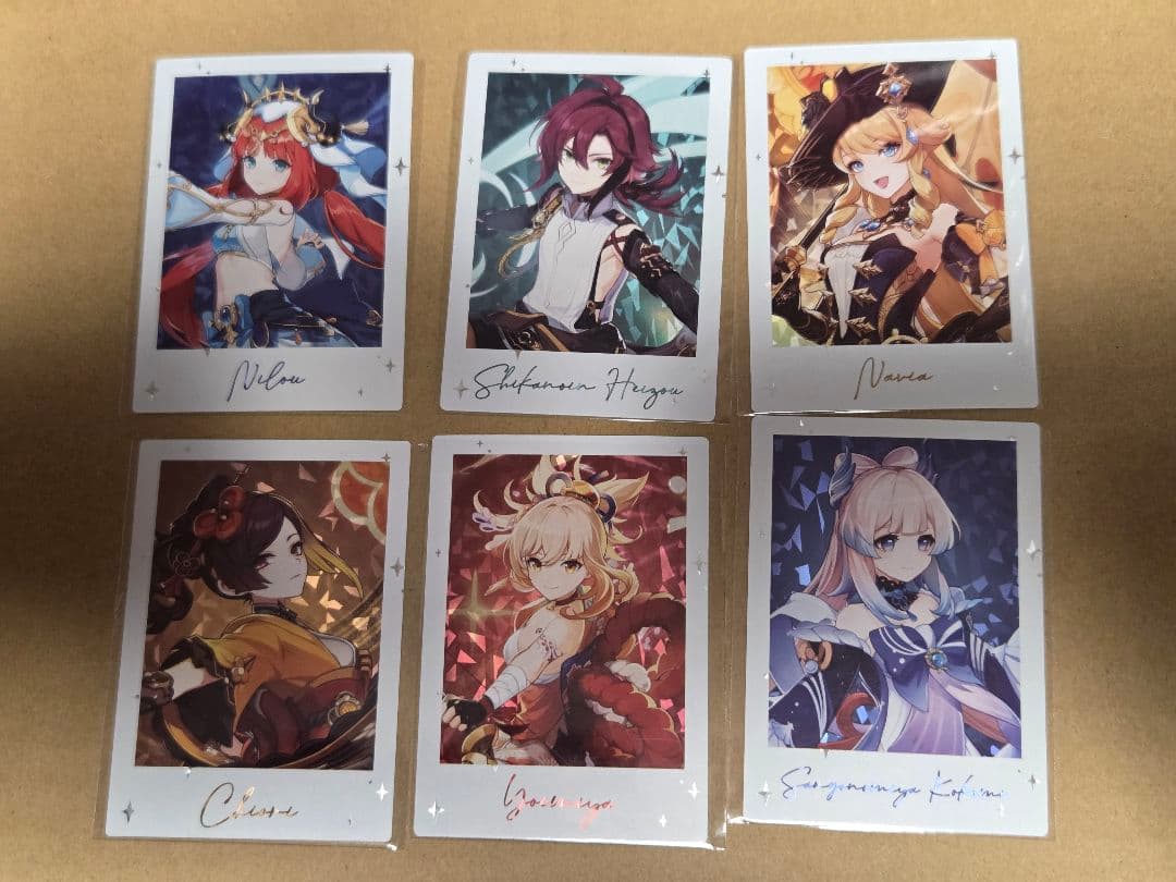 原神 fes チェキ 6点セット - メルカリ