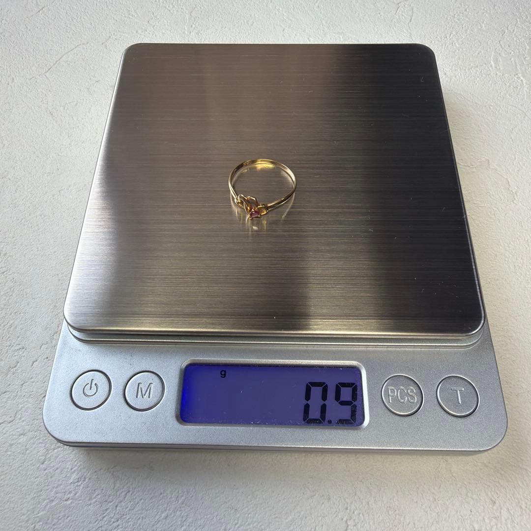 K18 ハート リング