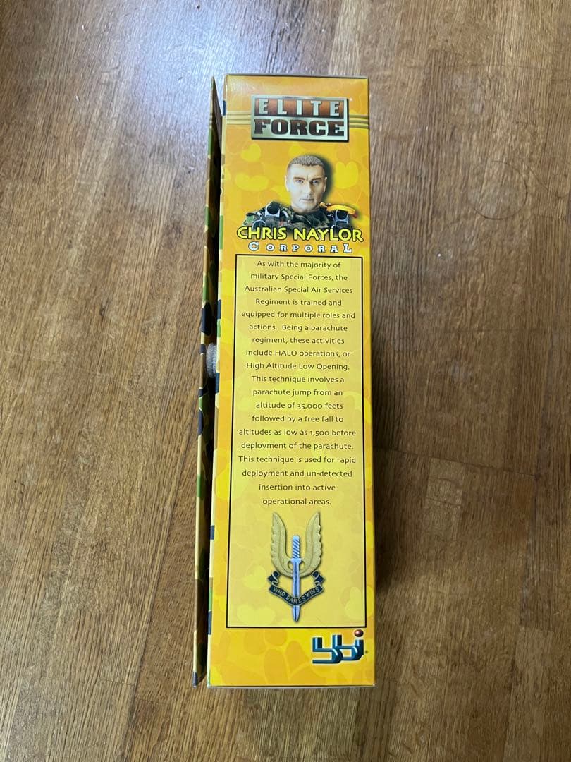 未開封 ELITE FORCE SASR HALO CHRIS NAYLOR